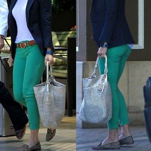 Green Skinny Jeans COTTON SPANDEX NEW